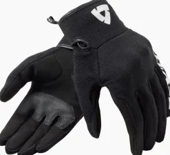 REV'IT Access Ladies Gloves Black/White> Motorhandschoenen
