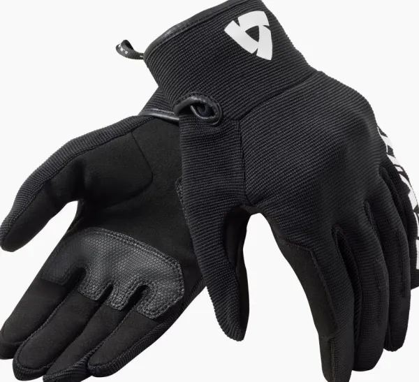 REV'IT Access Ladies Gloves Black/White> Motorhandschoenen