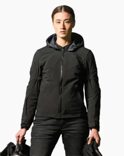 REV'IT Afterburn H2O Ladies Motorjas Black><noscript><img width=