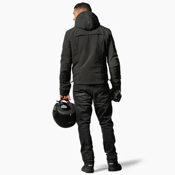 REV'IT Afterburn H2O Motorjas Black> Motorjassen