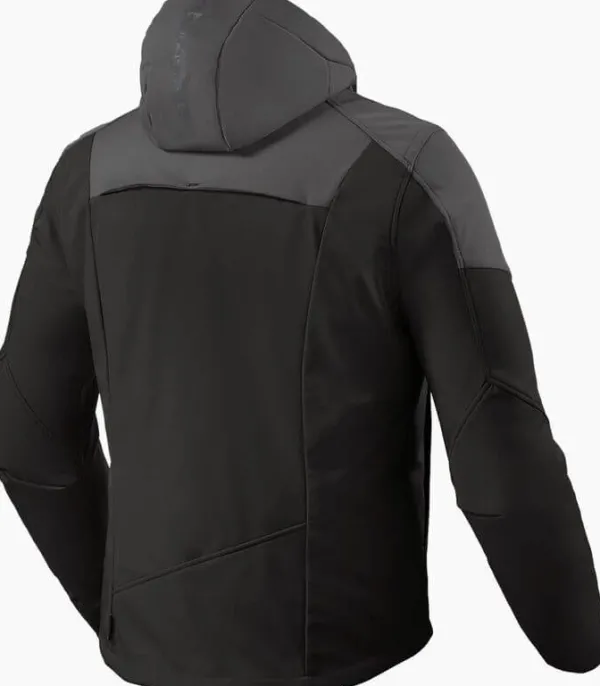 REV'IT Afterburn H2O Motorjas Black/Anthracite> Motorjassen