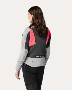 REV'IT Airwave 4 Ladies Motorjas Grey/Pink> Motorjassen