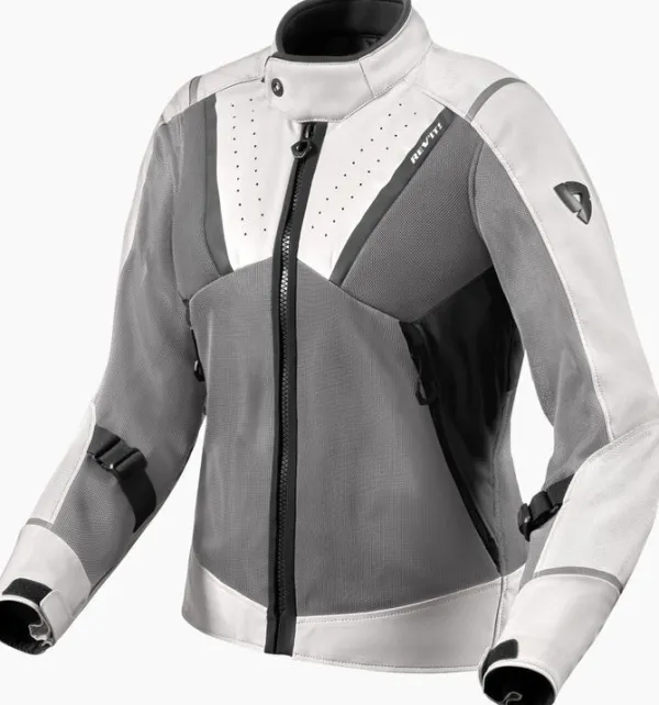 REV'IT Airwave 4 Ladies Motorjas Silver/Anthracite> Motorjassen