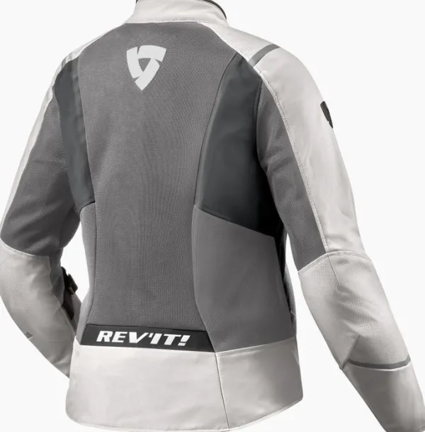 REV'IT Airwave 4 Ladies Motorjas Silver/Anthracite> Motorjassen