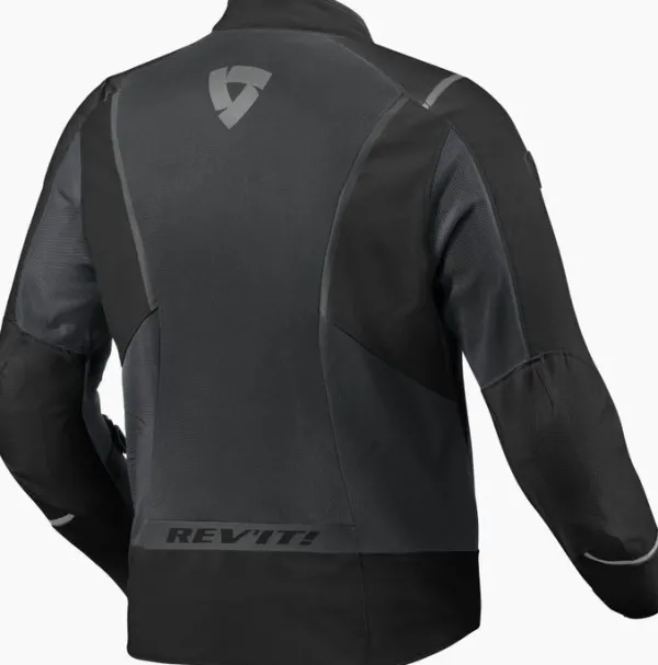 REV'IT Airwave 4 Motorjas Black/Anthracite> Motorjassen