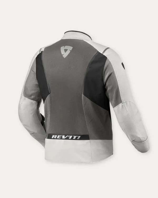 REV'IT Airwave 4 Motorjas Silver/Anthracite> Motorjassen