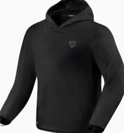 REV'IT Andon Motorhoodie Black> Motorhoodies|Motorjassen