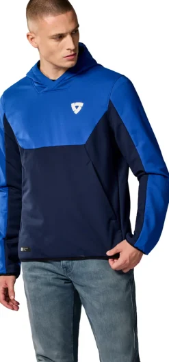 REV'IT Andon Motorhoodie Blue/Blue><noscript><img width=