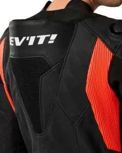 REV'IT Argon 3 Combi Black/Neon Red><noscript><img width=
