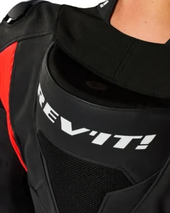 REV'IT Argon 3 Combi Black/Neon Red><noscript><img width=