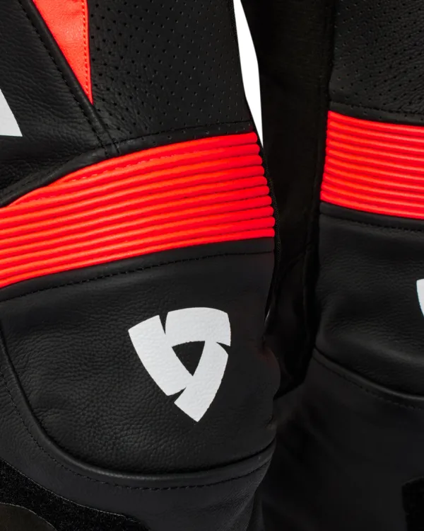 REV'IT Argon 3 Combi Black/Neon Red> Motorpakken