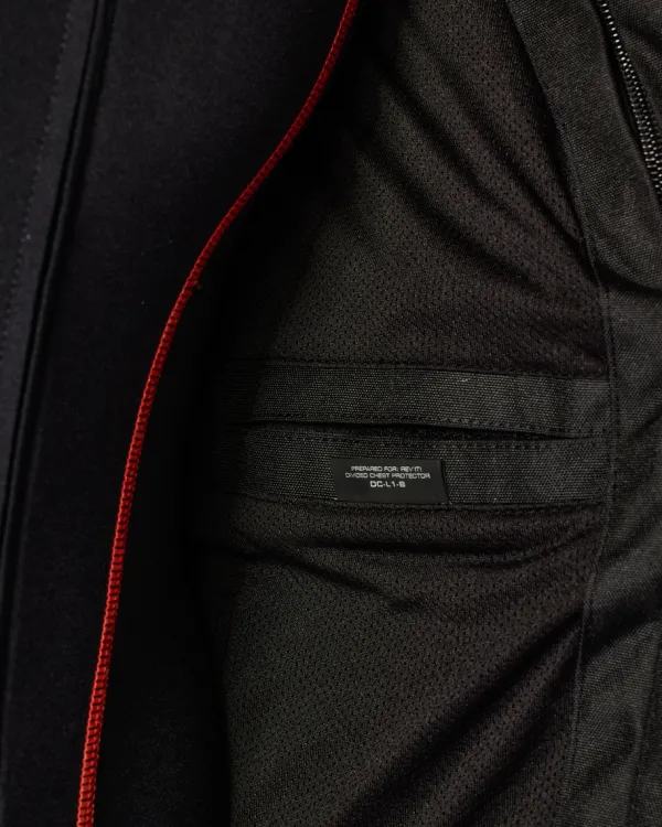 REV'IT Argon 3 Combi Black/Neon Red> Motorpakken