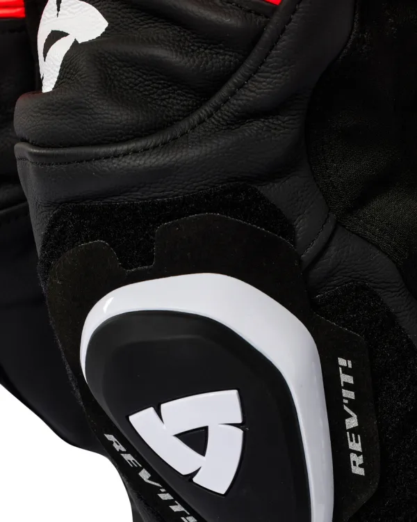REV'IT Argon 3 Combi Black/Neon Red> Motorpakken