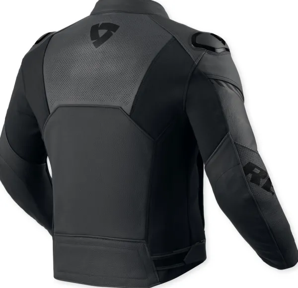 REV'IT Argon 3 Motorjas Black/Anthracite> Motorjassen