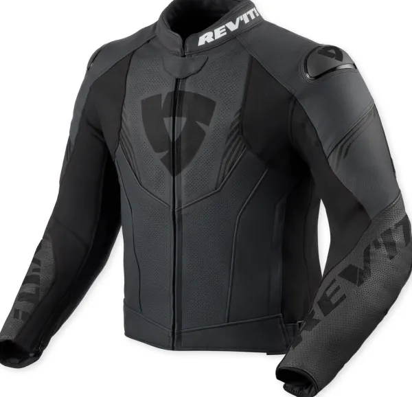 REV'IT Argon 3 Motorjas Black/Anthracite> Motorjassen