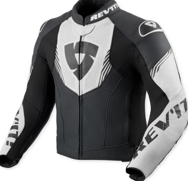 REV'IT Argon 3 Motorjas Black/White> Motorjassen