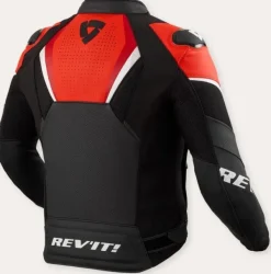 REV'IT Automate Motorjas Black/Neon Red><noscript><img width=