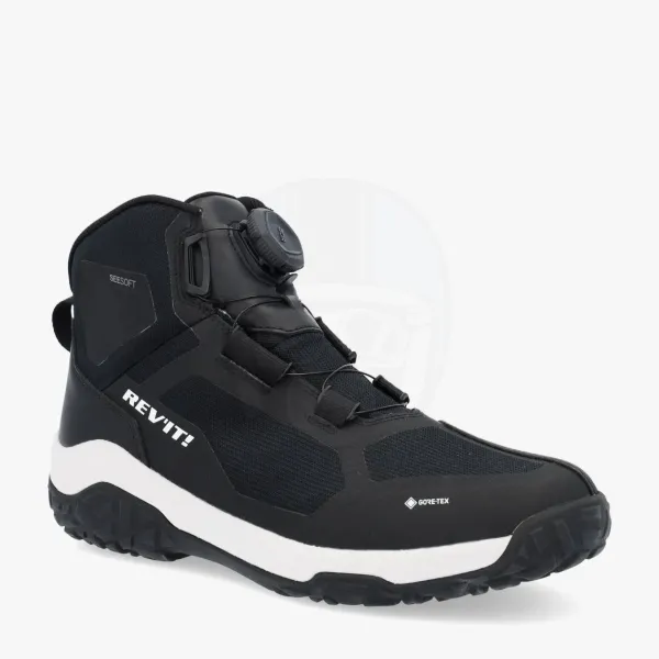 REV'IT Breccia GTX Shoes Black>Heren Heren Motorschoenen|Waterdichte Motorschoenen