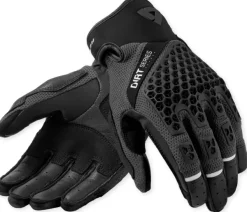 REV'IT Caliber 2 Gloves Black/Grey> Motorhandschoenen