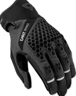 REV'IT Caliber 2 Gloves Black/Grey> Motorhandschoenen