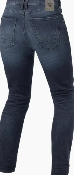 REV'IT Carlin SK Motorjeans Dark Blue Used> Motorjeans