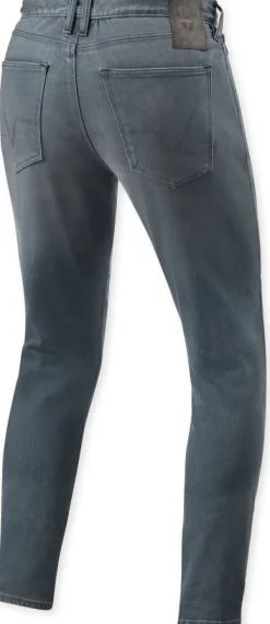 REV'IT Carlin SK Motorjeans Medium Grey Used> Motorjeans