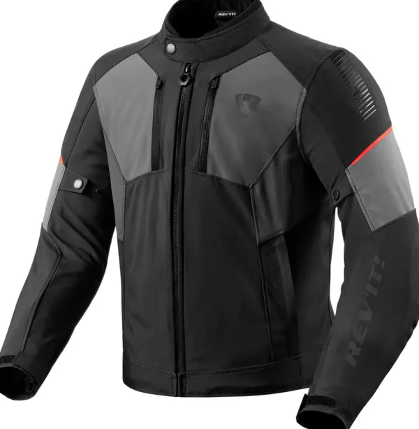 REV'IT Catalyst H2O Motorjas Black/Grey> Motorjassen