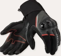 REV'IT Combustion Gloves Black/Anthracite> Motorhandschoenen