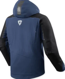 REV'IT Component 3 H2O Motorjas Black/Dark Blue> Motorjassen