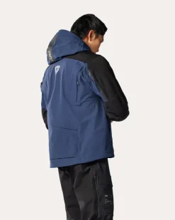 REV'IT Component 3 H2O Motorjas Black/Dark Blue> Motorjassen