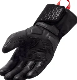 REV'IT Continent WB Gloves Black/Orange> Motorhandschoenen