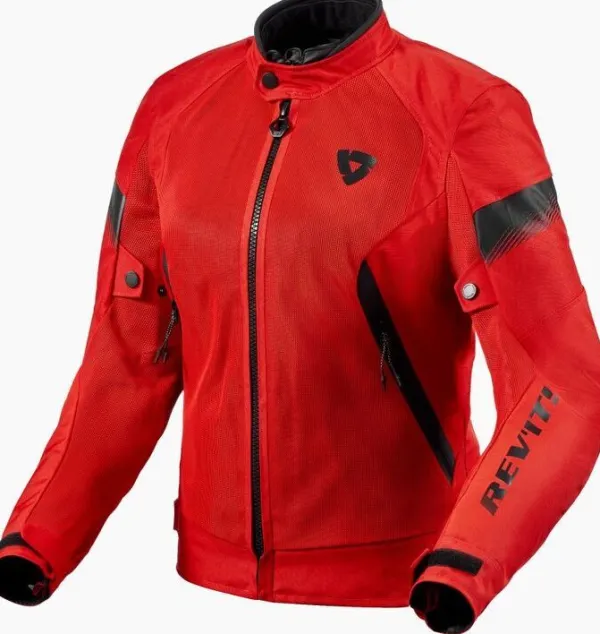 REV'IT Control Air H2O Ladies Motorjas Red/Black> Motorjassen
