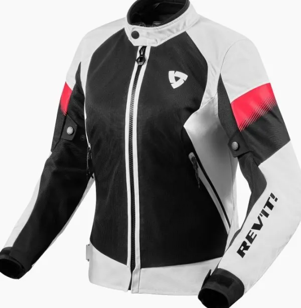 REV'IT Control Air H2O Ladies Motorjas White/Black> Motorjassen