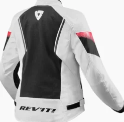 REV'IT Control Air H2O Ladies Motorjas White/Black> Motorjassen