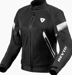 REV'IT Control Air H2O Ladies Motorjas Black/White> Motorjassen
