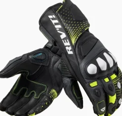 REV'IT Control Gloves Black/Neon Yellow> Motorhandschoenen
