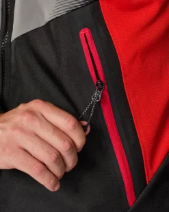 REV'IT Control H2O Motorjas Black/Red><noscript><img width=