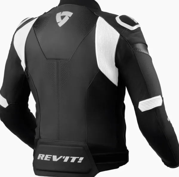 REV'IT Control Motorjas Black/White> Motorjassen