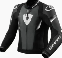 REV'IT Control Motorjas Black/White> Motorjassen
