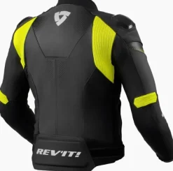 REV'IT Control Motorjas Black/Neon Yellow> Motorjassen