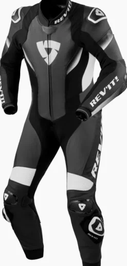 REV'IT Control Onepiece Black/White> Motorpakken
