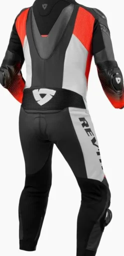 REV'IT Control Onepiece Black/Neon Red> Motorpakken
