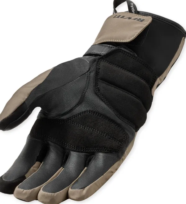REV'IT Convergent H2O Gloves Sand/Black> Motorhandschoenen