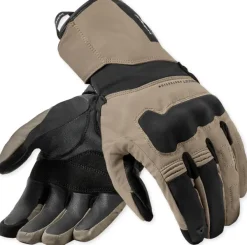 REV'IT Convergent H2O Gloves Sand/Black> Motorhandschoenen