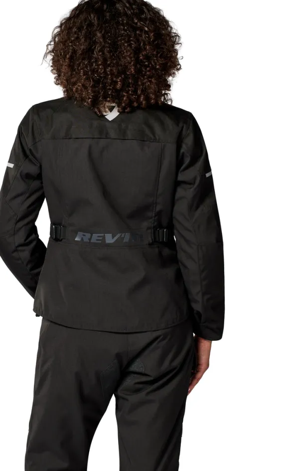 REV'IT Convergent H2O Ladies Motorjas Black> Motorjassen