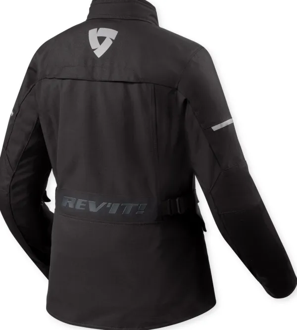 REV'IT Convergent H2O Ladies Motorjas Black> Motorjassen