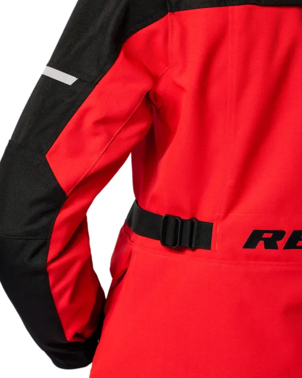 REV'IT Convergent H2O Ladies Motorjas Red/Black> Motorjassen