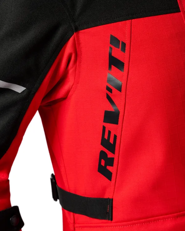 REV'IT Convergent H2O Ladies Motorjas Red/Black> Motorjassen