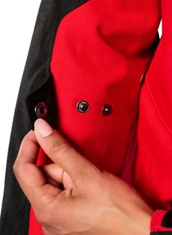REV'IT Convergent H2O Ladies Motorjas Red/Black><noscript><img width=