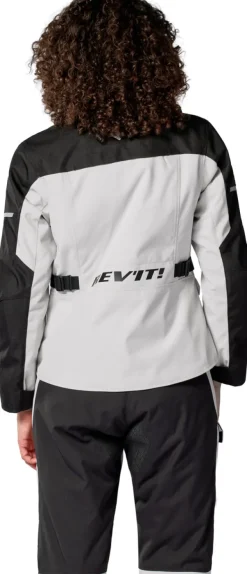 REV'IT Convergent H2O Ladies Motorjas Silver/Black><noscript><img width=